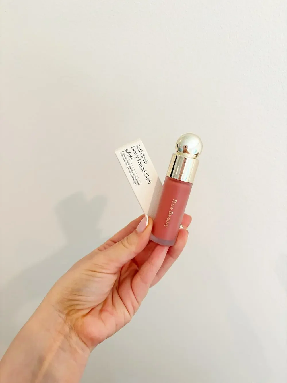 NEW Rare Beauty Liquid Blush in Worth Rose